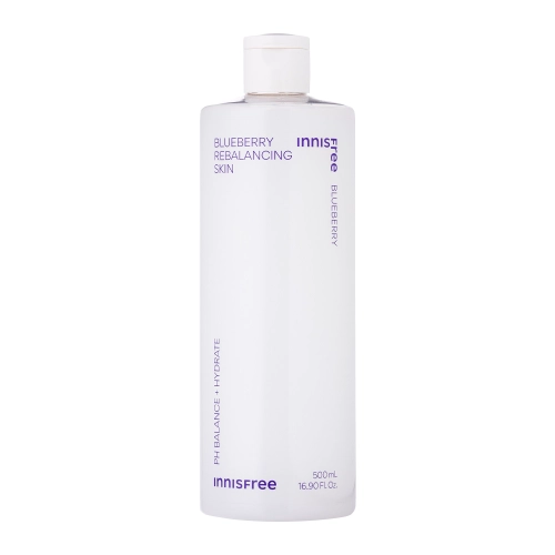 Innisfree - Blueberry Rebalancing Skin - Nawilżający Tonik z Ekstraktem z Jagód - 500ml