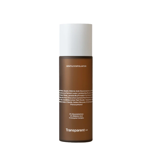 Transparent Lab - Gentle Exfoliator - Tonik Delikatnie Złuszczający - 130ml