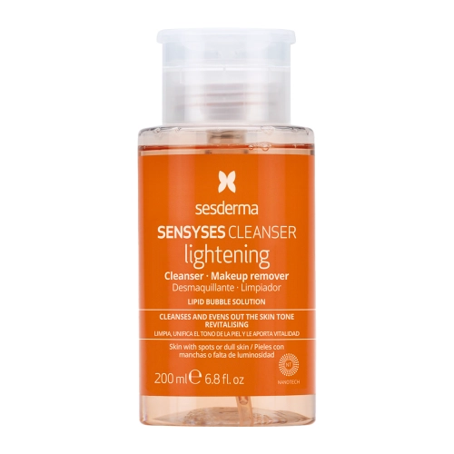 Sesderma - Sensyses Lightening Cleanser - Rozjaśniający Płyn do Demakijażu - 200ml
