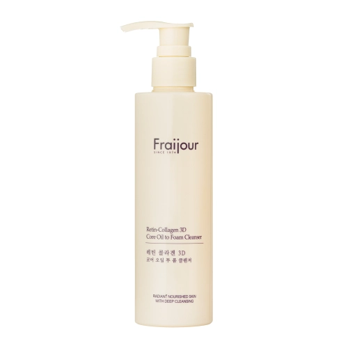 Fraijour - Retin-Collagen 3D Core Oil to Foam Cleanser - Olejek Oczyszczający do Twarzy z Retinalem i Kolagenem - 210ml