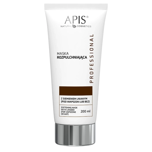 Apis - Professional - Softening Mask with Linseed - Rozpulchniająca Maska Kremowa z Siemieniem Lnianym - 200ml