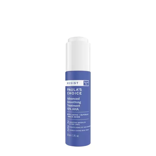 Paula's Choice - Resist - Advanced Smoothing Treatment 10% AHA - Kwasowy Koktajl Wygładzający - 30ml