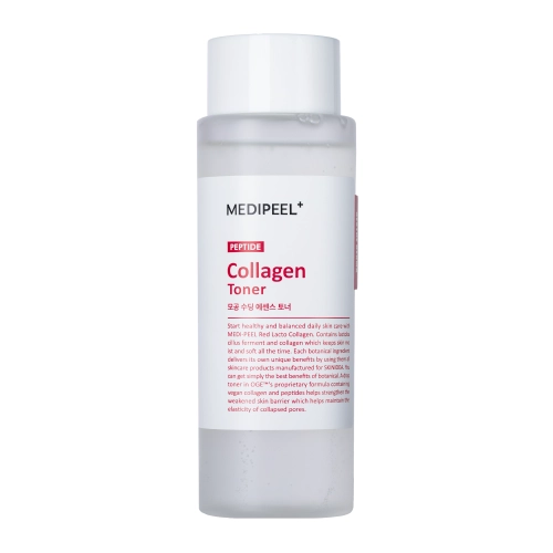 Medi-Peel - Red Lacto Collagen Soothing Essence Toner - Kojąco-Nawilżający Toner Esencja z Kolagenem - 200ml