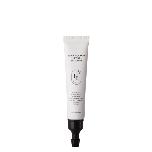 HEVEBLUE - Black Yuja Bean Lifting Eye Cream - Liftingujący Krem pod Oczy - 15 ml