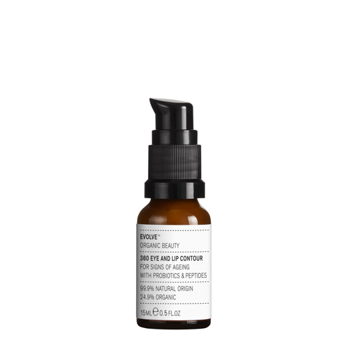 Evolve Organic Beauty - 360 Eye And Lip Contour - Odmładzający Krem pod Oczy i na Okolicę Ust - 15ml