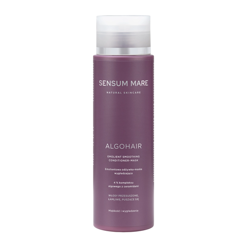 Sensum Mare - Algohair - Emolient Smoothing Conditioner-Mask - Emolientowa Odżywka - Maska Wygładzająca - 250ml