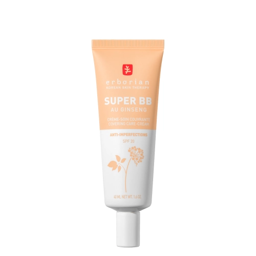 Erborian - Super BB Au Ginseng Dore - Kryjący Krem Korygujący Niedoskonałości - 40ml