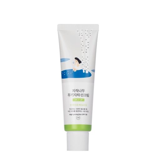 Round Lab - Moisture Mild-Up Sunscreen SPF50+ - Łagodny Nawilżający Krem Przeciwsłoneczny - 50ml