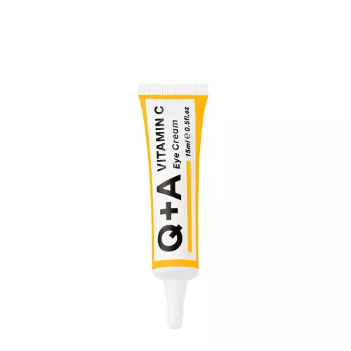 Q+A - Vitamin C Eye Cream - Rozświetlający Krem pod Oczy z Witaminą C - 15ml 