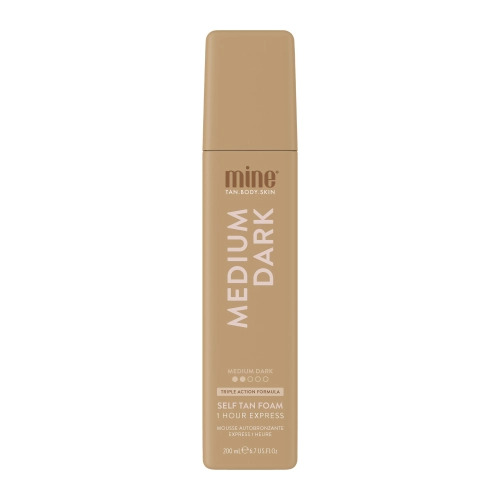 TanExpert - MineTan Medium Dark - Pianka Samoopalająca - 200ml
