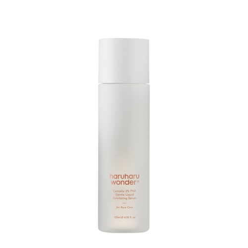 Haruharu Wonder - Centella 3% PHA Gentle Liquid Exfoliating Serum - Delikatne Serum Złuszczające z Wąkrotą - 120ml