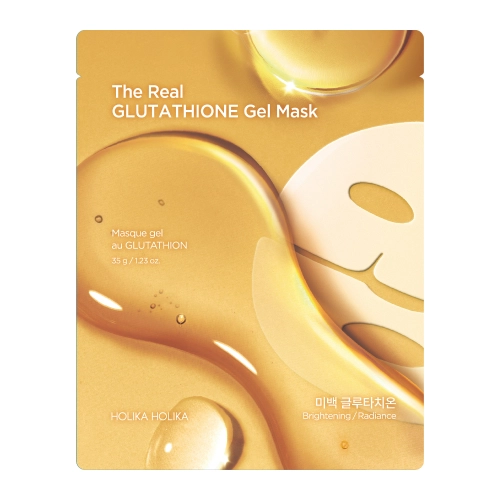 Holika Holika - The Real Gel Mask Glutathion - Maska Całonocna Przywracająca Blask - 35g 