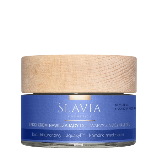 Slavia Cosmetics - Lekki Krem do Twarzy na Dzień Nawilżenie Ochrona przed IR - 50ml