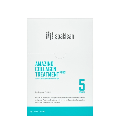 Spaklean - Amazing Collagen Treatment Plus - Regenerująca Kuracja do Włosów z Kolagenem - 10x10ml