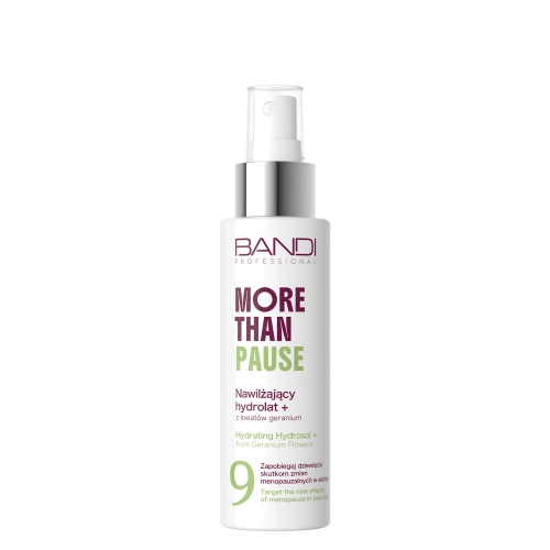 Bandi - More Than Pause - Łagodzący Hydrolat Nawilżający z Geranium - 100ml
