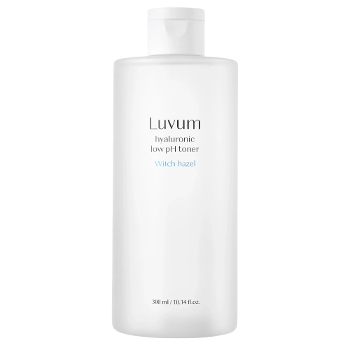 Luvum - Witch Hazel Hyaluronic Low pH Toner - Nawilżający Tonik do Twarzy - 300ml