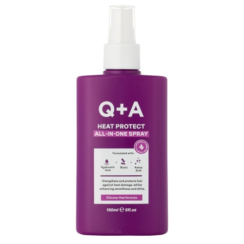  Q+A - Heat Protect All-In-One Spray - Spray Termoochronny do Stylizacji Włosów - 150ml