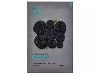Holika Holika - Pure Essence Mask Sheet - Charcoal - Maska w Płachcie z Węglem Aktywnym - 23ml