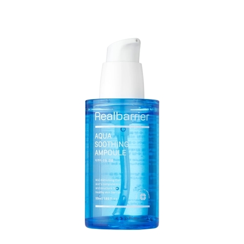 Real Barrier - Aqua Soothing Ampoule - Nawilżające Serum do Twarzy - 50ml