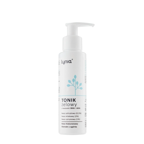 Lynia - Tonik Żelowy z Kwasami AHA i BHA - 100ml