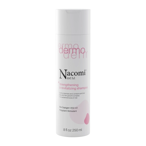 Nacomi - Dermo - Szampon do Włosów - Wzmacniający & Rewitalizujący - 250ml
