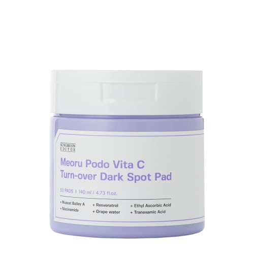 Sungboon Editor - Meoru Podo VitaC Dark Spot Pad - Rozjaśniające Płatki do Twarzy - 60szt/140ml