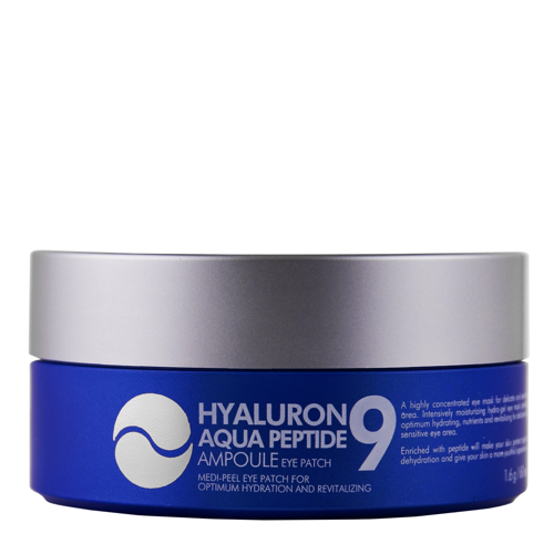 Medi-Peel - Hyaluron Aqua Peptide Ampoule Eye Patch -  Nawilżające Płatki pod Oczy z Peptydami - 60 szt