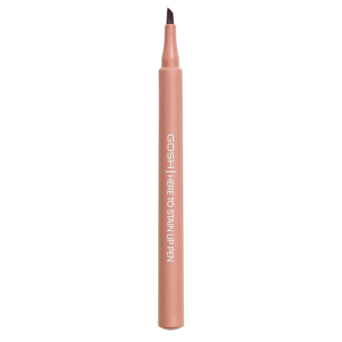 GOSH - Here To Stain Lip Pen - Długotrwała Konturówka do Ust w Pisaku - 004 Mocha Stain - 1ml 