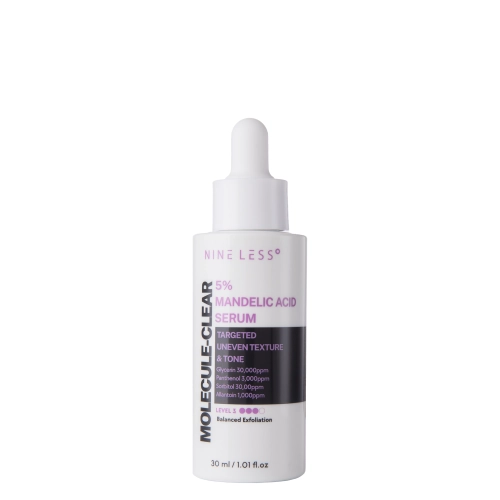 Nine Less - Molecule-Clear 5% Mandelic Acid Serum - Serum z Kwasem Migdałowym 5% - 30ml
