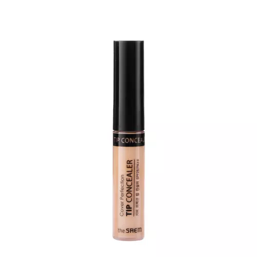 The Saem - Cover Perfection Tip Concealer - SPF 28/PA++ - Kryjący Korektor - Contour Beige - 6,5ml